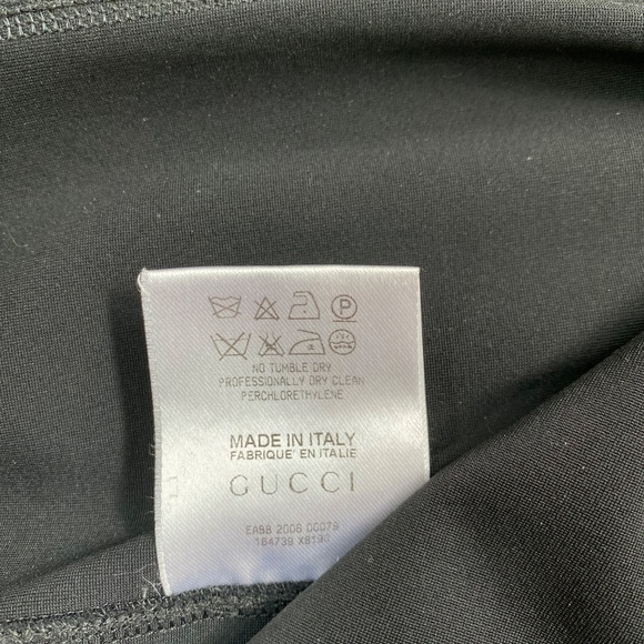 Women's Black Sleeveless Gucci Dress - Picture 12 of 13